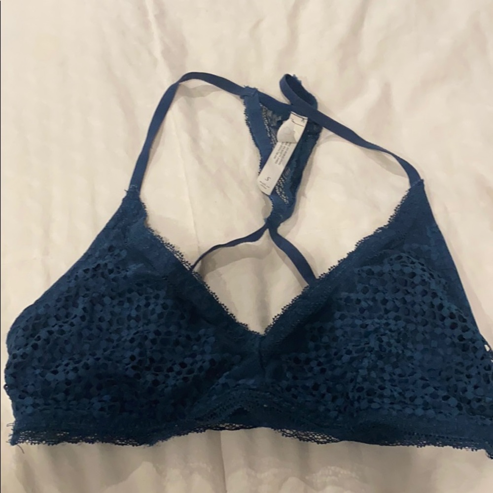 BLUE BRALETTE